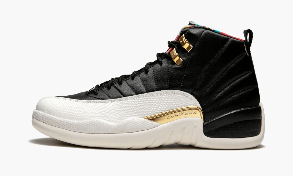 Nike Air Jordan 12 Retro CNY "Chinese New Year 2019" Sko Herre Svarte Rød Hvite | Norge-4093526