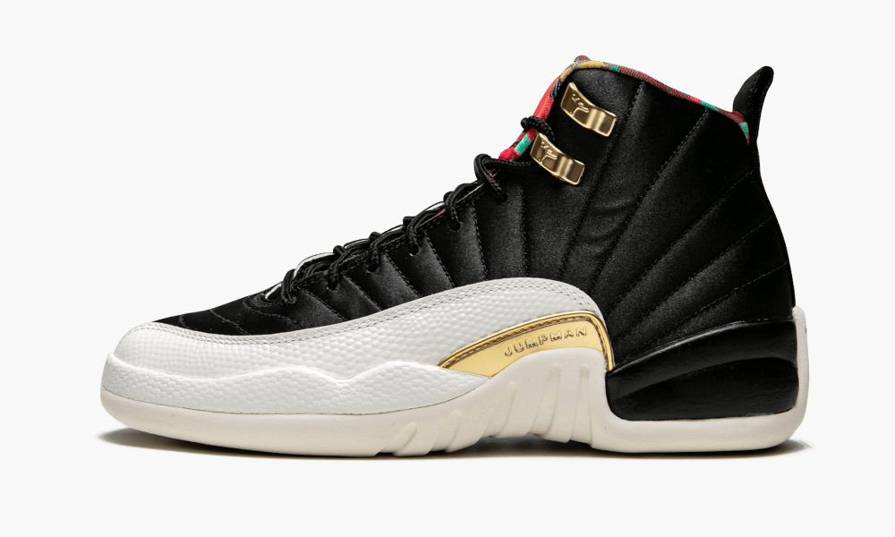 Nike Air Jordan 12 Retro CNY (GS) "Chinese New Year 2019" Sko Barn Svarte Rød Hvite | Norge-8924357