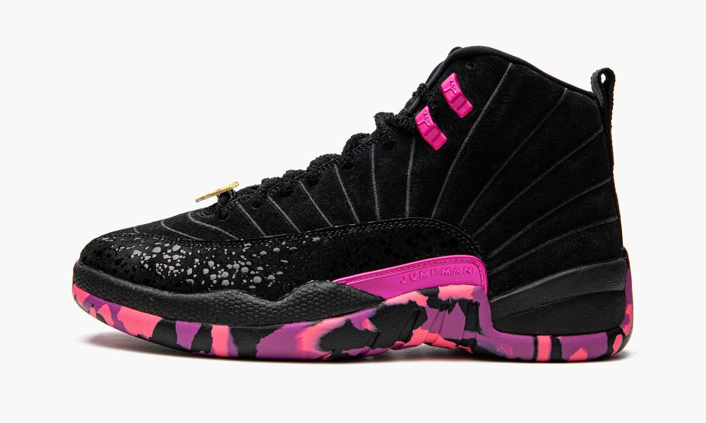 Nike Air Jordan 12 Retro DB "Doernbecher" Sko Herre Svarte Lilla Rosa | Norge-8627301