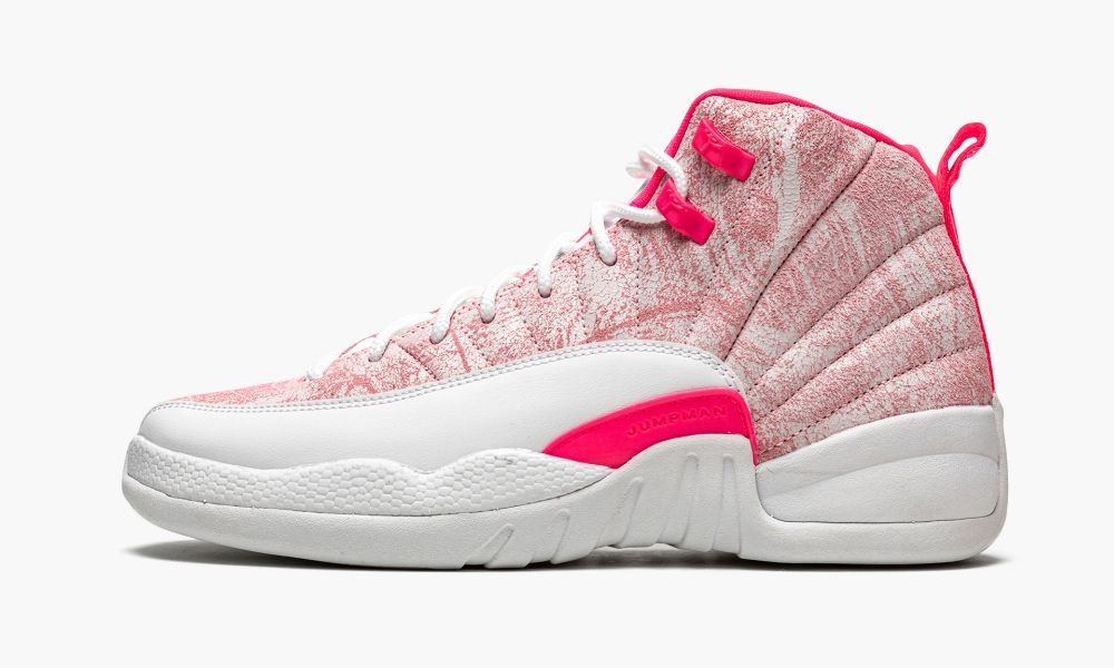 Nike Air Jordan 12 Retro GS "Arctic Punch" Sko Barn Hvite Rosa | Norge-1695820