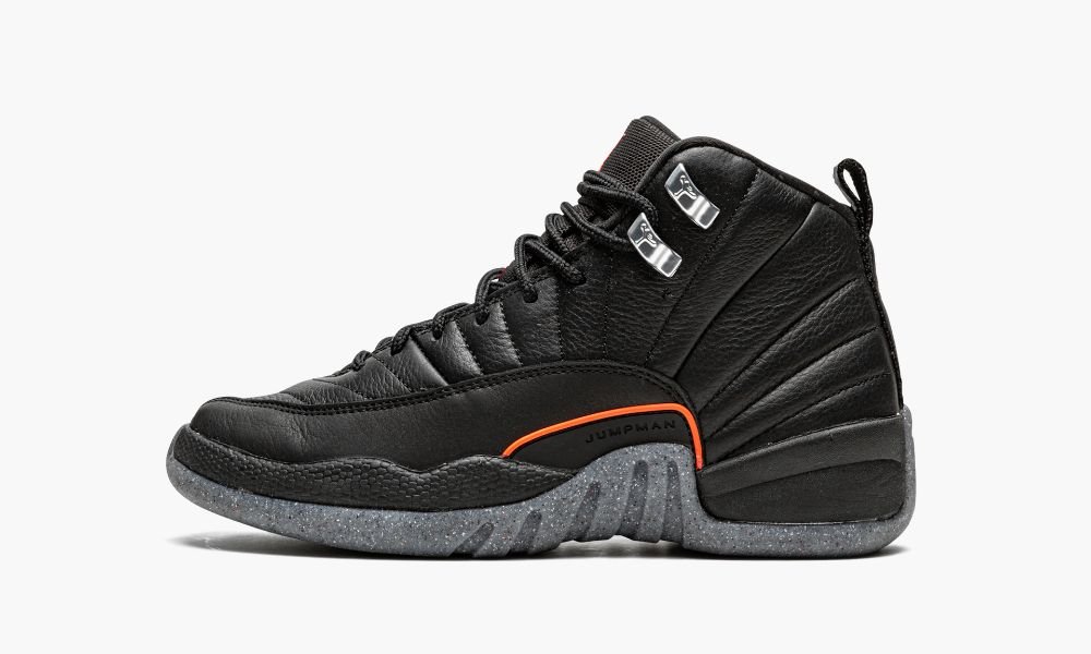 Nike Air Jordan 12 Retro GS "Utility" Sko Barn Svarte Rød | Norge-3169847