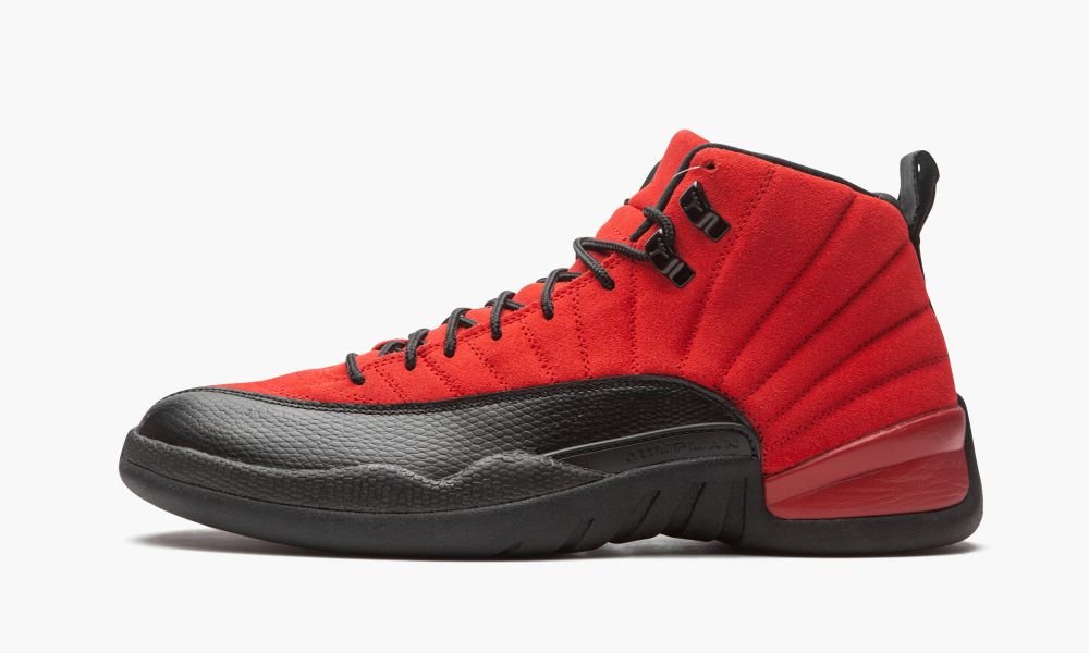 Nike Air Jordan 12 Retro "Reverse Flu Game" Sko Herre Svarte Rød | Norge-9267134