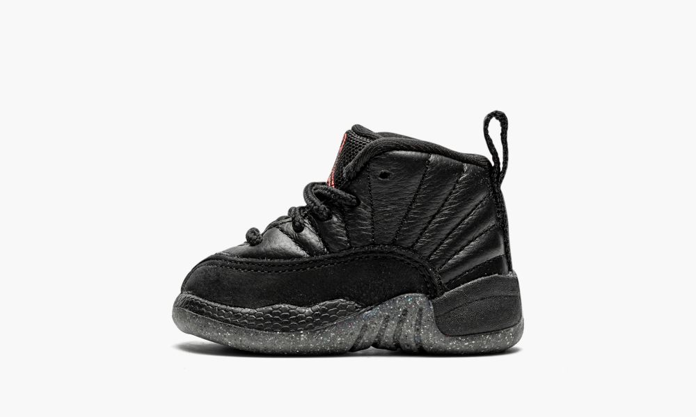 Nike Air Jordan 12 Retro TD "Utility" Sko Barn Svarte Rød | Norge-6749015