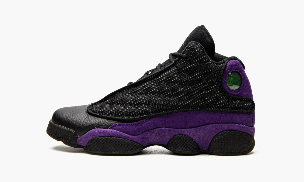 Nike Air Jordan 13 Retro GS "Court Purple" Sko Barn Svarte Hvite Lilla | Norge-2518470