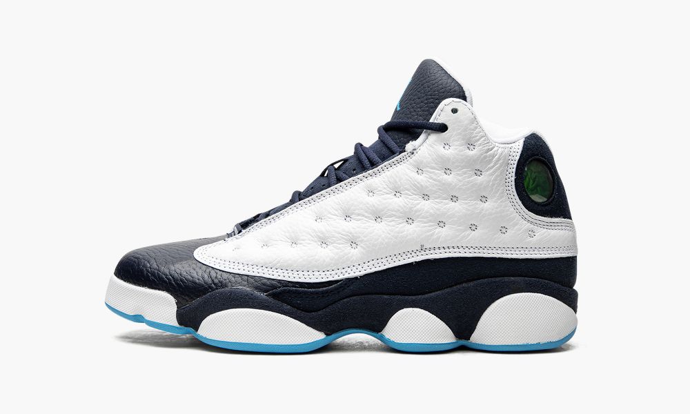 Nike Air Jordan 13 Retro GS "Obsidian" Sko Barn Svarte Hvite Mørke Blå Multicolor | Norge-3016284