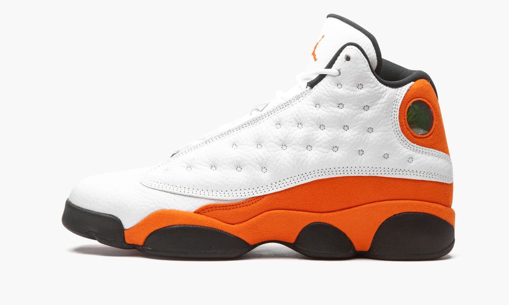 Nike Air Jordan 13 Retro GS "Starfish" Sko Barn Svarte Hvite | Norge-6450981