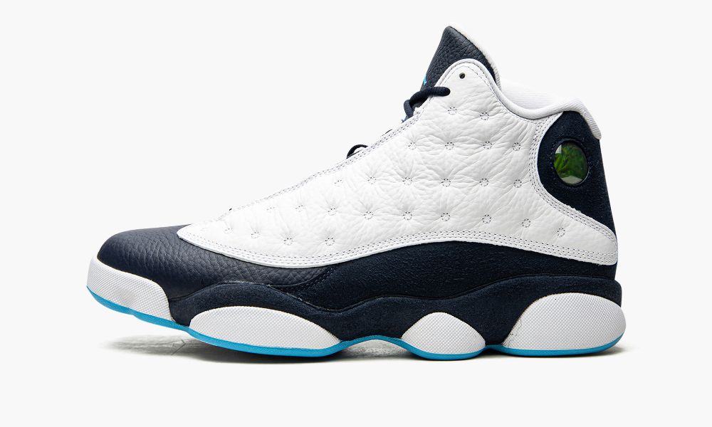 Nike Air Jordan 13 Retro "Obsidian" Sko Herre Hvite Blå Multicolor | Norge-0894563