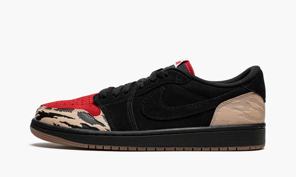 Nike Air Jordan 1 Low SP "SoleFly - Carnivore" Sko Herre Multicolor Svarte Hvite | Norge-0749582