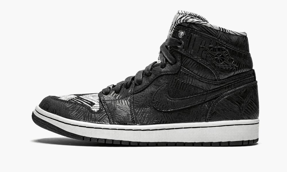 Nike Air Jordan 1 Retro High "Black History Month" Sko Herre Svarte Hvite | Norge-9034612