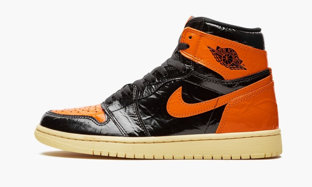 Nike Air Jordan 1 Retro High OG "Shattered Backboard 3.0" Sko Herre Svarte Oransje | Norge-3650281