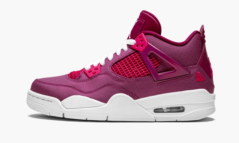 Nike Air Jordan 4 Retro (GS) "Valentine’s Day - True Berry" Sko Barn Rosa | Norge-8960154