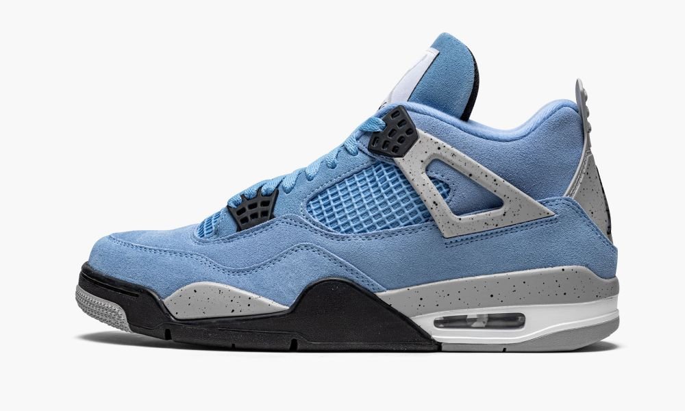 Nike Air Jordan 4 Retro "University Blue" Sko Herre Blå Grå | Norge-5342016