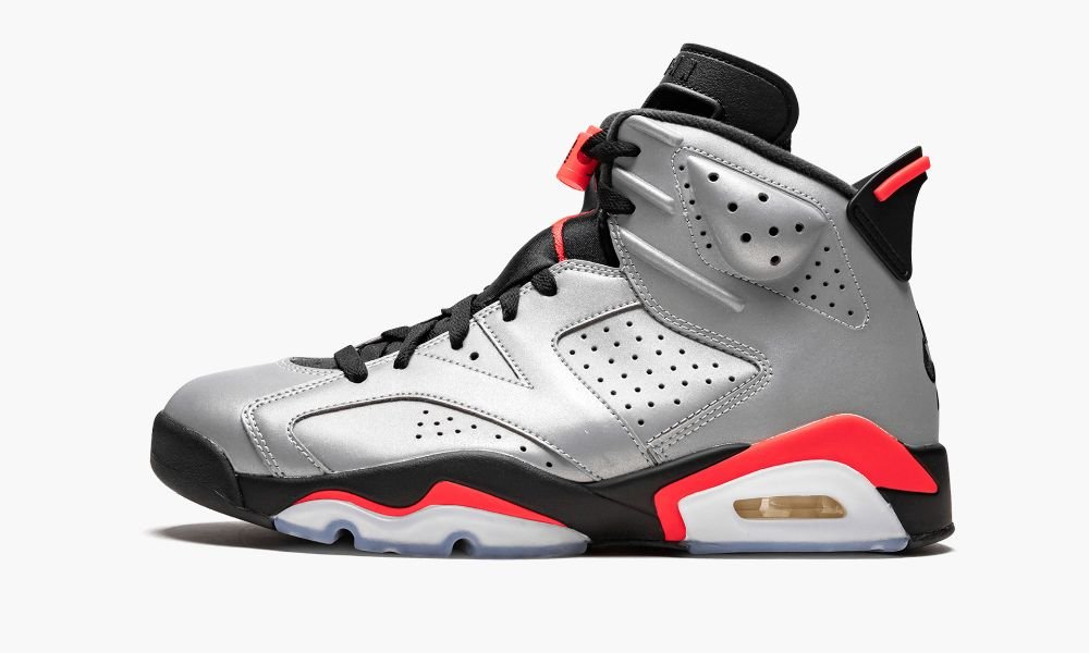 Nike Air Jordan 6 "Reflections of a Champion" Sko Herre Rød Sølv Svarte Sølv | Norge-4236857