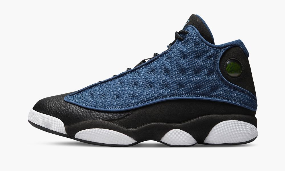 Nike Air Jordan Retro 13 "Brave Blue" Sko Herre Svarte Hvite Blå Marineblå | Norge-7341908